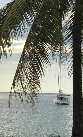 Voor anker in d caribbean voor anker