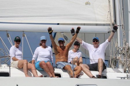 Ideale zeilomstandigheden tijdens de regatta beste zeilomstandigheden