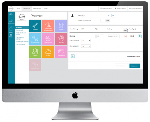 Wachtbestand Salon Software Wachtbestand Salon Software