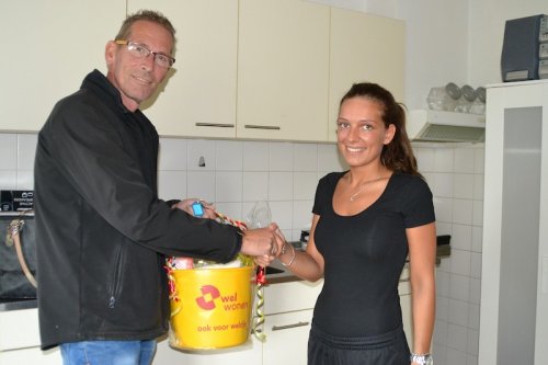 Nieuwe bewoner ontvangt 12 liter Eco emmer met geschenkpakket