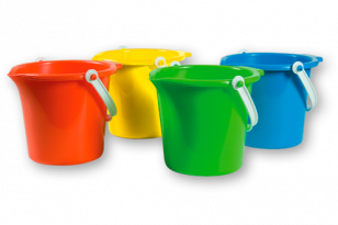 2 liter Full moon party emmer met schenktuit 2 liter Full moon party emmer met schenktuit