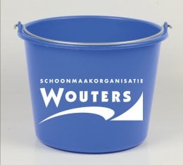gekleurde 12 liter emmer Eco met bedrukking gekleurde 12 liter emmer Eco met bedrukking