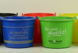 12 liter emmer met uw logo of tekst 12 liter emmer met uw logo of tekst
