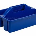 blauwe gereedschapsbak blauwe gereedschapsbak