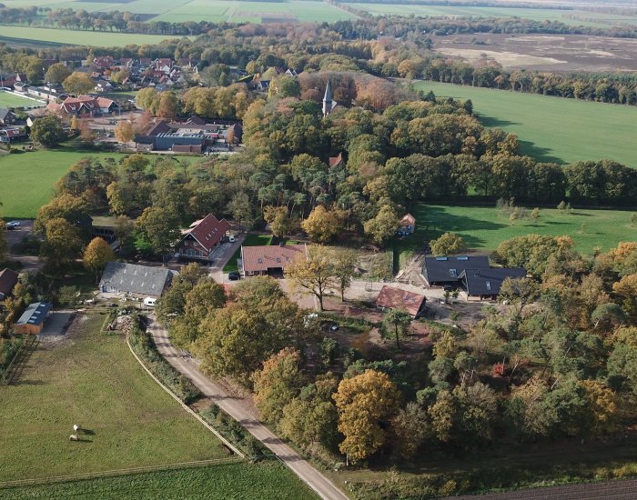Knooperf de Veldboer te Langeveen landelijke afwerking