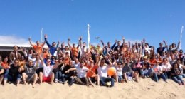bedrijfsuitje strand bedrijfsuitje op het strand