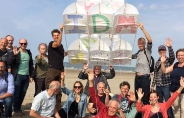 Teambuilding op iedere locatie Megavlieger bouwen, een van onze activiteiten om aan je team te bouwen.