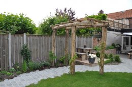 Pergola Robiniapalen pergola