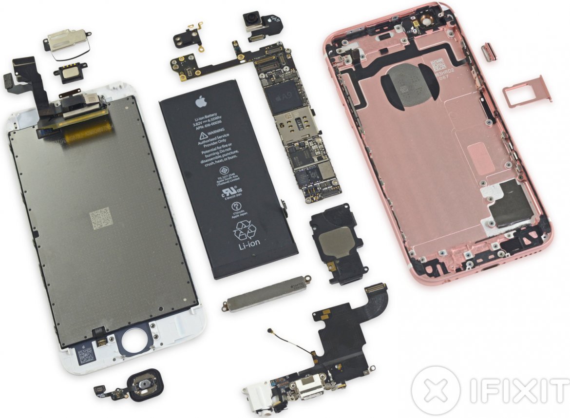 Ruimteschip dichtbij Roestig iPhone 6S Reparatie: Scherm € 49,- Batterij € 49,- bij GSM Eindhoven