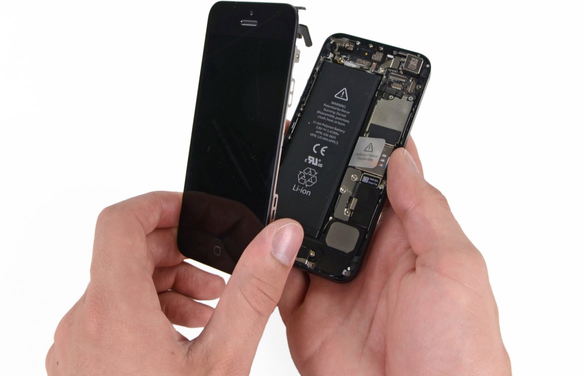 Spin Oh Koning Lear iPhone 5 batterij vervangen € 39,- Origineel & direct klaar Eindhoven
