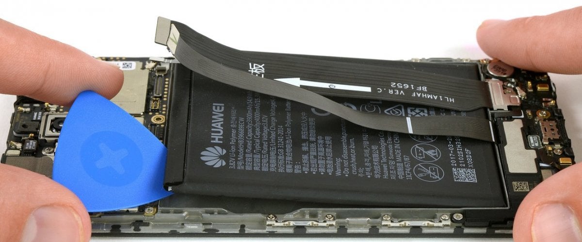 Huawei Mate 9 batterij vervangen