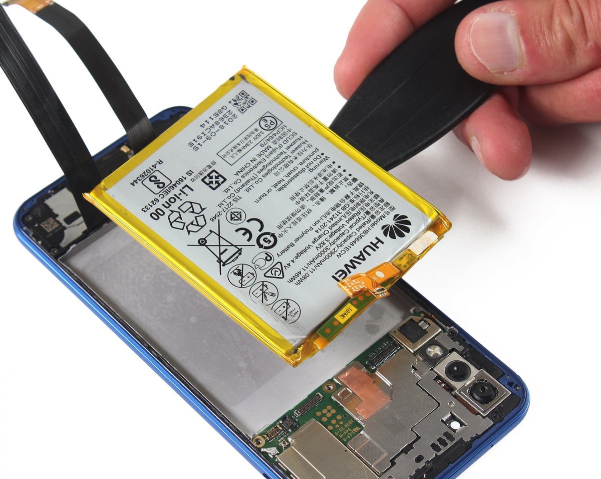 Huawei P20 Lite batterij vervangen Huawei P20 Lite batterij vervangen