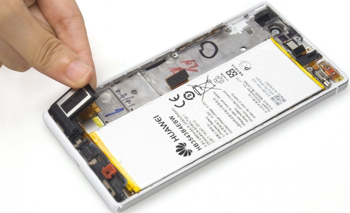 Huawei P7 batterij vervangen