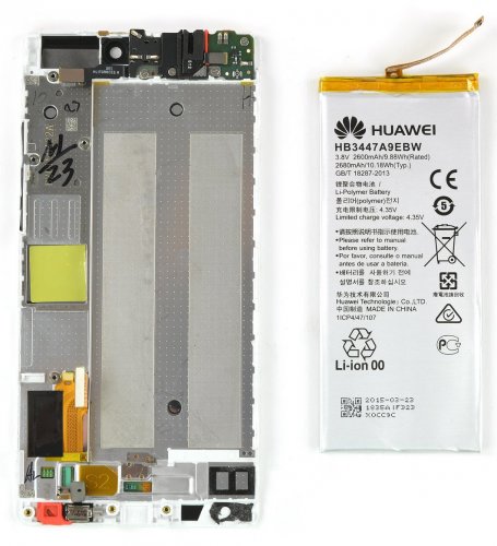 Huawei P8 batterij