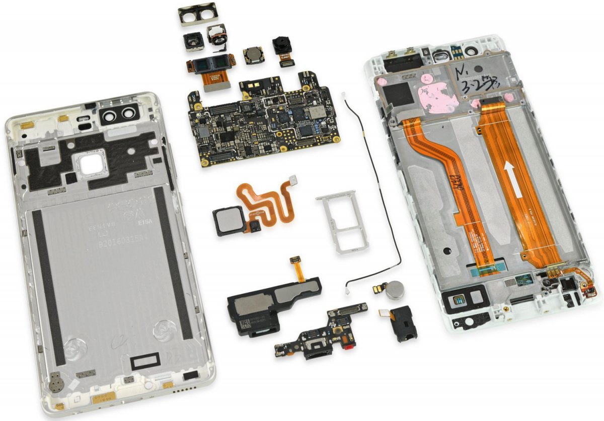 Huawei P9 reparatie onderdelen