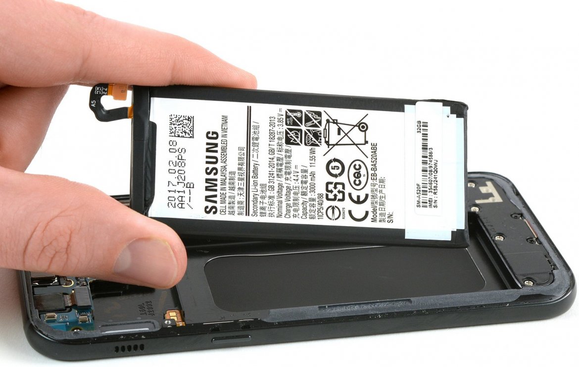 Samsung Galaxy A5 batterij vervangen