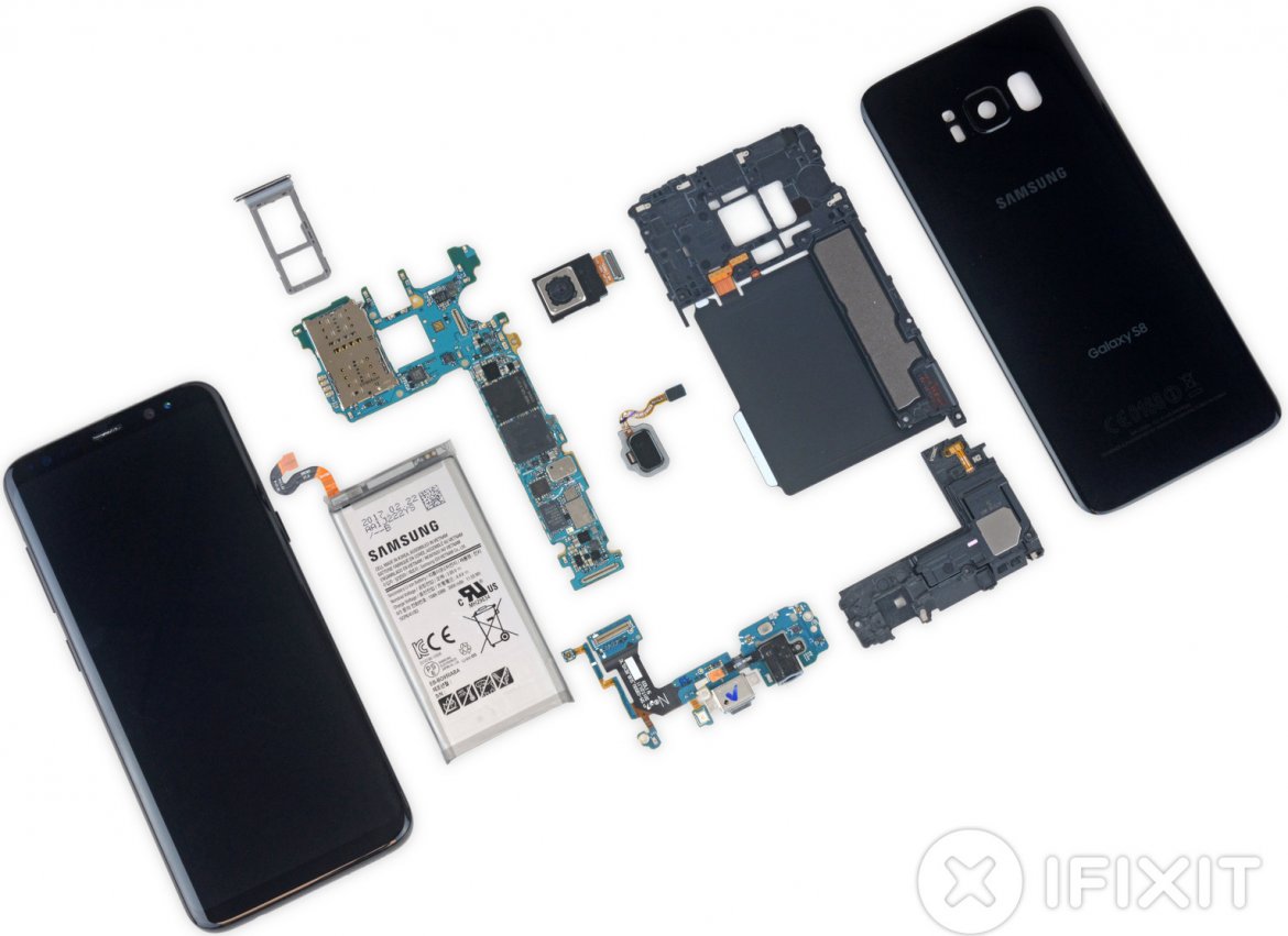Samsung S8 reparatie onderdelen