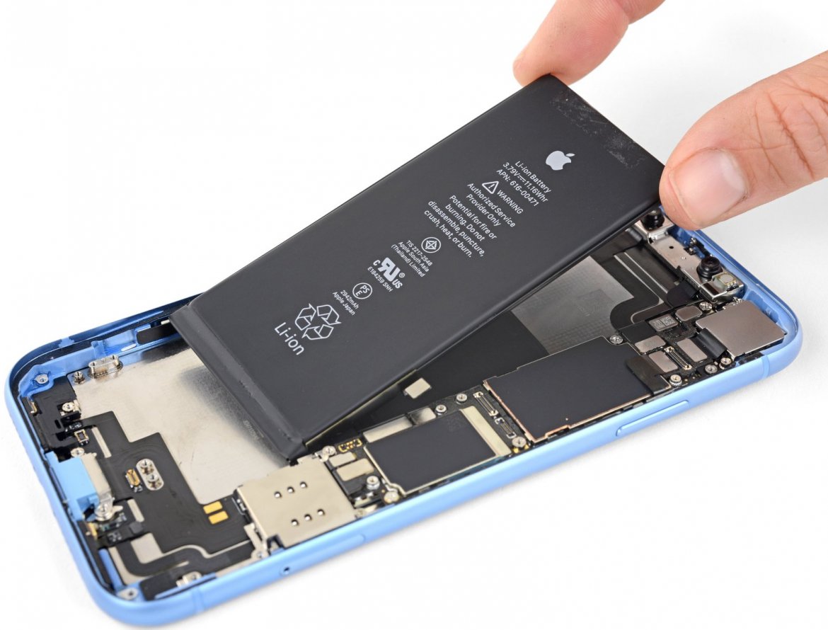 iPhone XR batterij vervangen