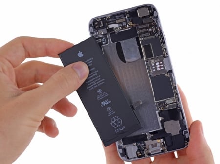 iphone 6s plus batterij vervangen
