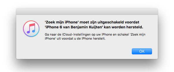 iPhone herstellen zoek iPhone itunes iPhone herstellen zoek iPhone itunes
