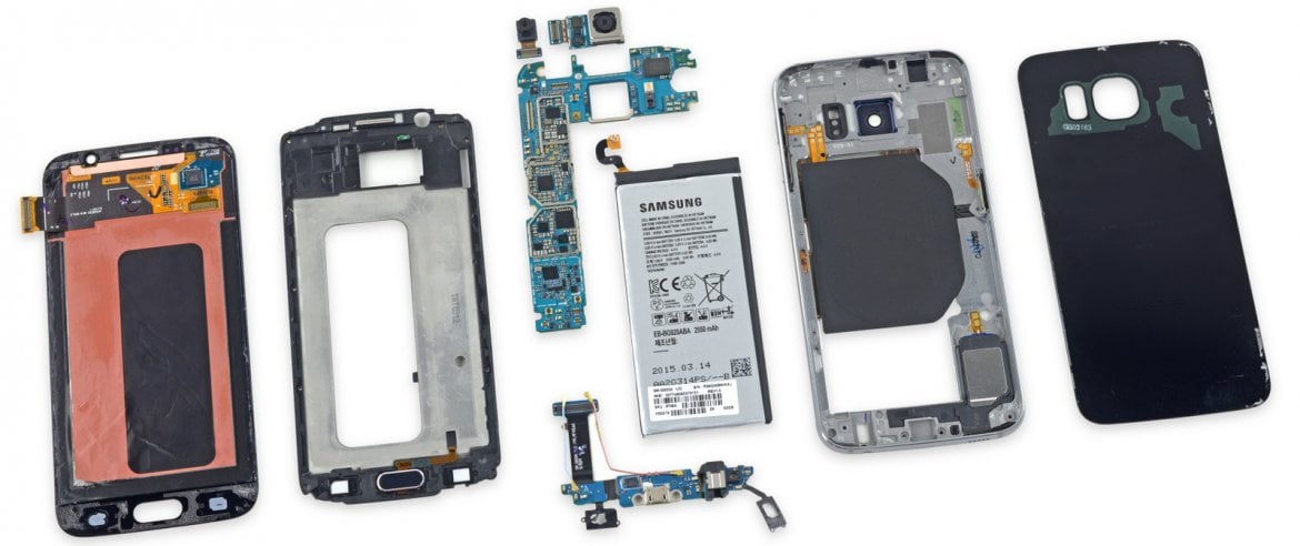 Samsung S6 onderdelen