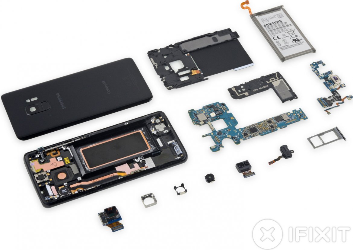 Samsung S9 reparatie onderdelen