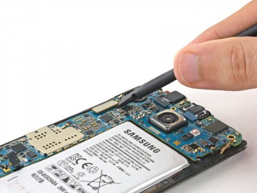 Samsung S6 edge plus batterij vervangen_11