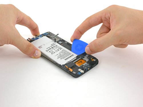 Samsung S6 edge plus batterij vervangen_15