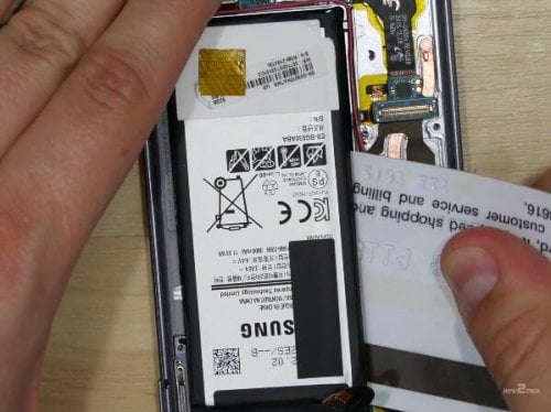 Samsung S7 Edge batterij vervangen_11