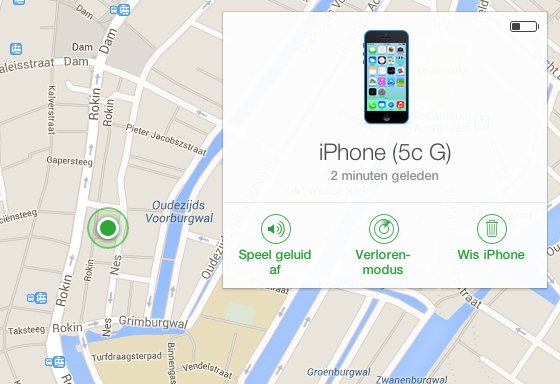 Find my iPhone kaart browser Find my iPhone kaart browser