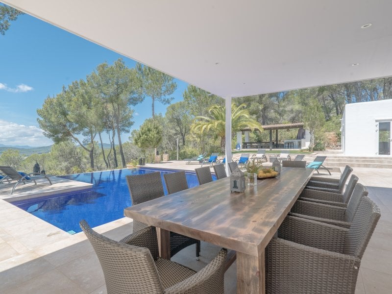 Villa met zwembad kundalini yoga retraite Ibiza