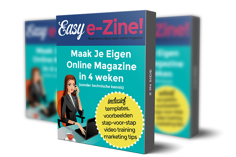 Maak je eigen online magazine in 4 weken Maak je eigen online magazine in 4 weken