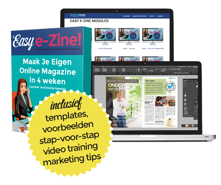 Maak je eigen online magazine Maak je eigen online magazine