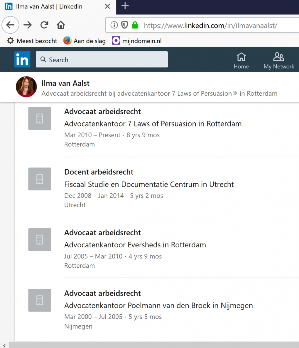 arbeidsrecht-advocaat-Rotterdam-Ilma-van-Aalst-LinkedIn