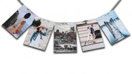 Fotoslinger vierkant Fotoslinger vierkant