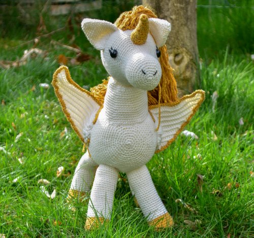 Gehaakte eenhoorn Gehaakte eenhoorn