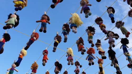 Gehaakt popje Gehaakt popje