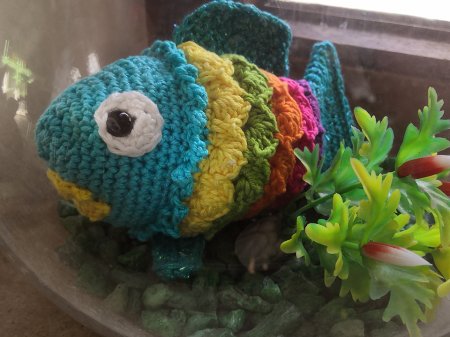 haakpatroon vis haakpatroon vis