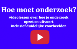8 video's over methdologie Hulp bij methodologie