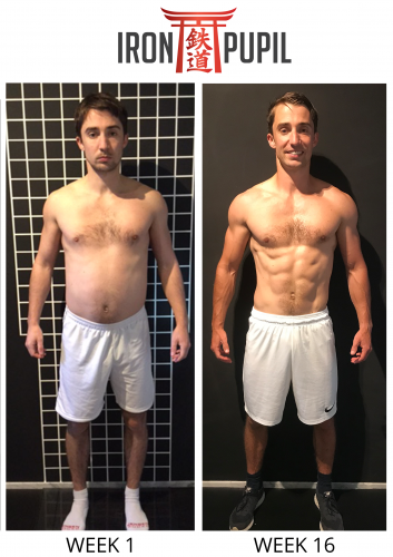 Resultaat personal training Demian Beenakker