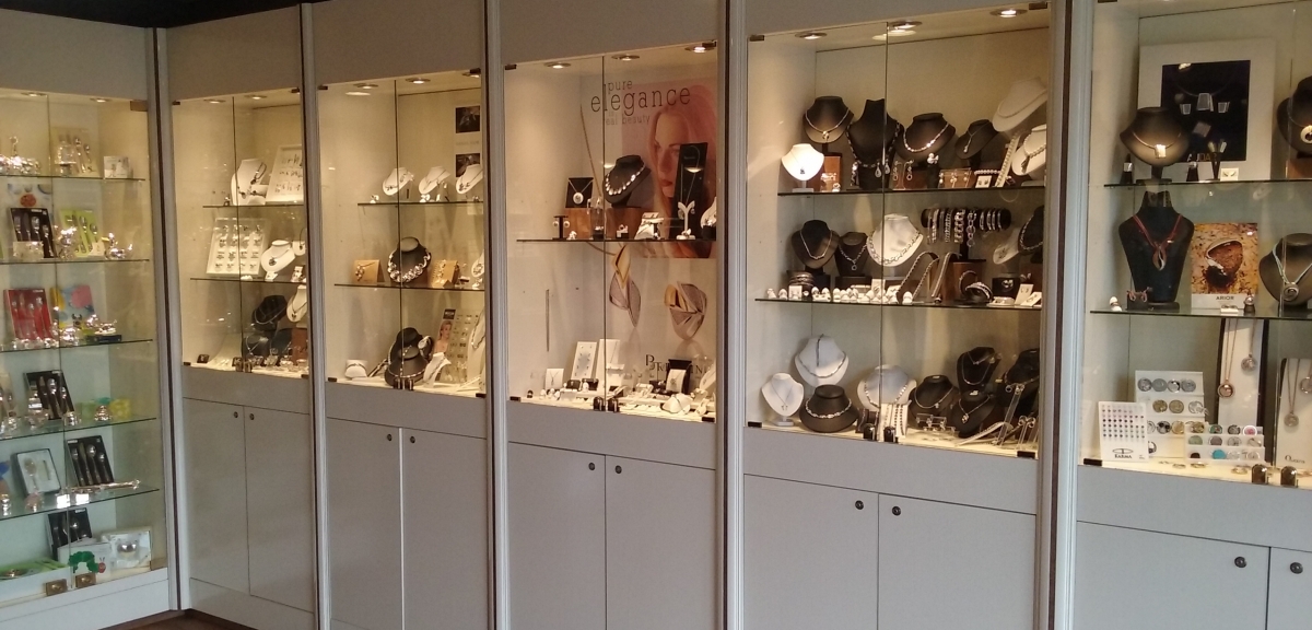 Interieur - Juwelier Leguit Sfeervolle winkel