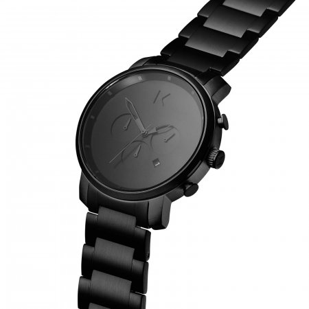 MVMT Black Link horloge Chrono 45mm MC01BB