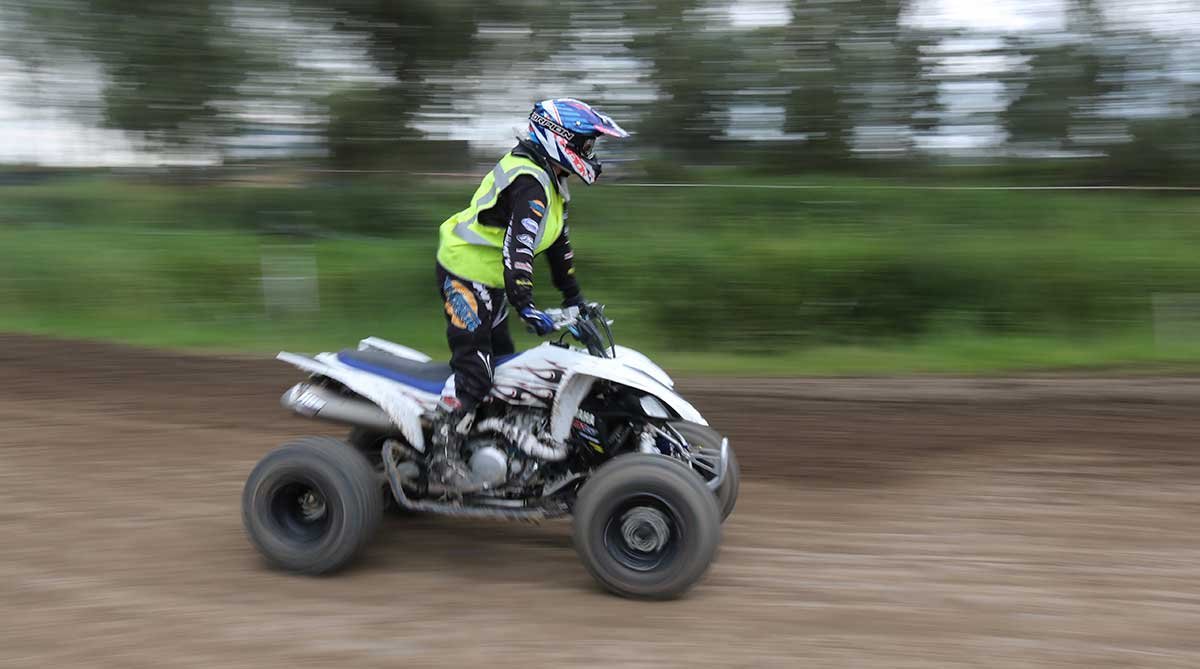 Sportfoto quad sportfotografie cursist