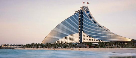 Jumeirah Beach hotel Dubai met kinderen