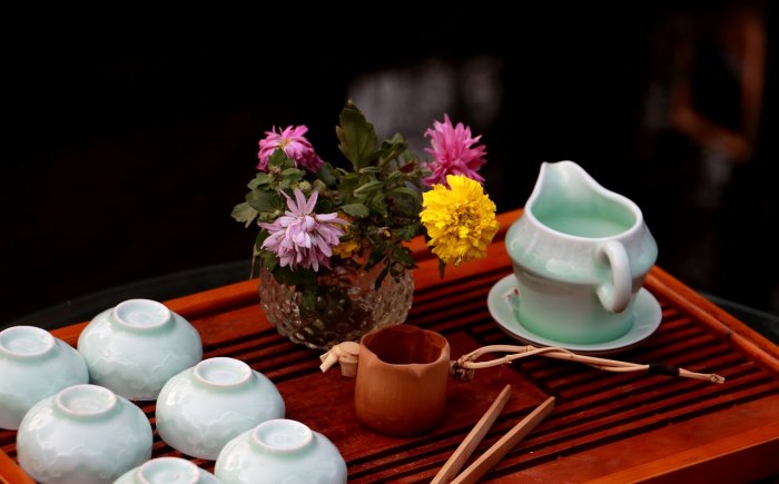 Tea scam ceremony Beijing