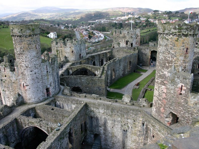 Conwy Castle Wales Conwy Castle Wales