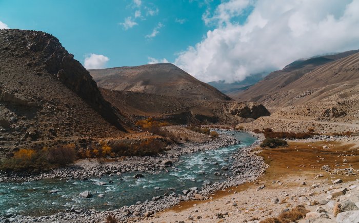 Kirgizië landschap