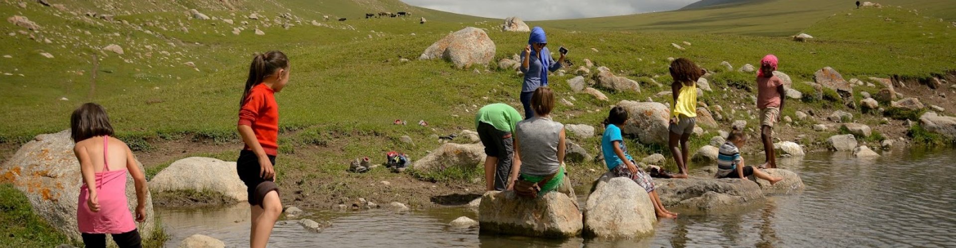 Kirgizië met kinderen Kirgizië met kinderen
