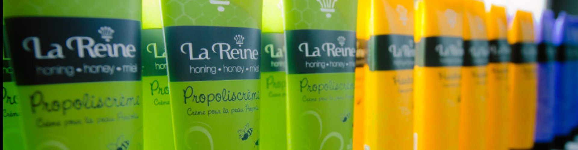 Verkooppunt La Reine Honing Crèmes Verkooppunt La Reine Honing Crèmes