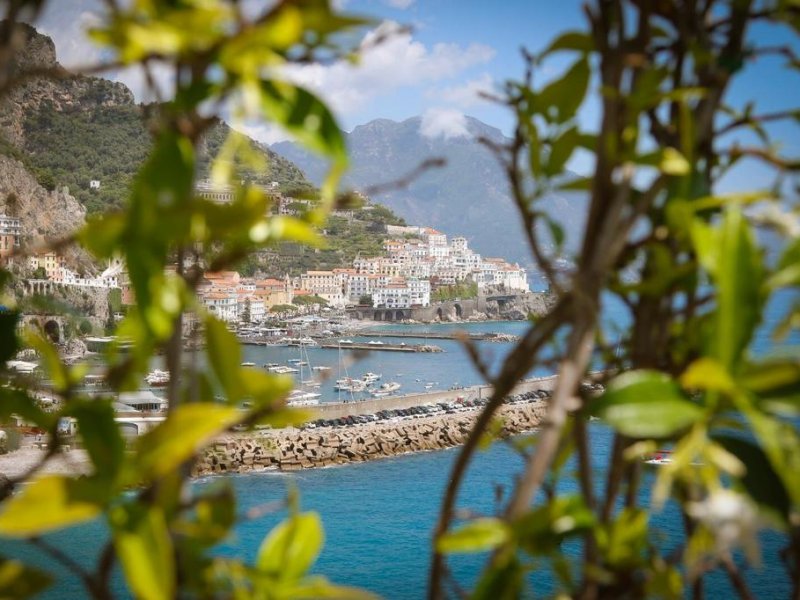 Adembenemende uitzichten over Amalfi